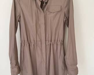 Akris Punto tan cotton dress .