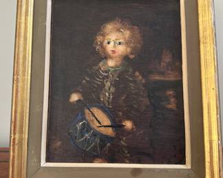 The Little Drummer,: Andre Derain (1860-1954) oil on canvas