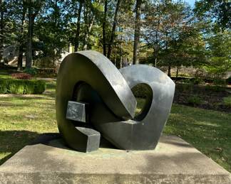 "Trouble Essential"  bronze by Sophia Vari (1940-2023). 1 of 3. 
