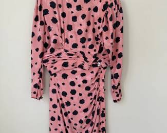 Emanuel Ungaro two-piece silk evening ensemble.