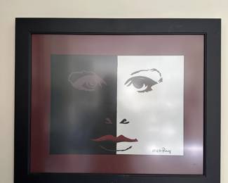 "Juliet." formerly attributed to Man Ray. Oil on canvas board