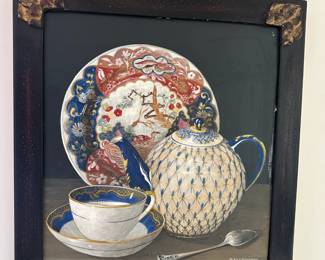 'Imari' by Galley, British 20th C. Purchased from Stephanie Hoppen Gallery in London
