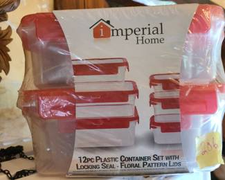 plastic container set