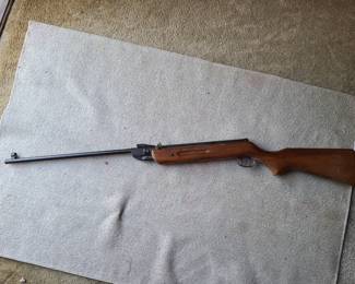 .22 cal break barrel rifle