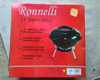 14" BBQ grill - new