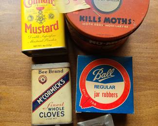 Vintage advertising, McCormicks, No-Moth, Ball