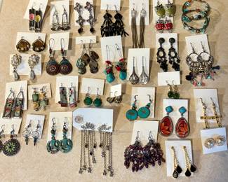 Costume earrings