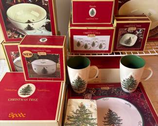 Spode Christmas Tree new in box items