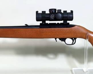 Ruger 10/22 .22 LR Rifle SN# 0010-85430, Center Point Red/Green Dot Sight