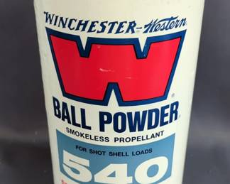 Winchester Western Ball Powder Smokeless Propellant For Shot Shell Loads 540, Approx 8 lbs
