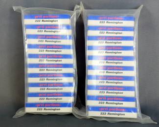PRVI Partizan .223 Rem Ammo, Approx 400 Rds