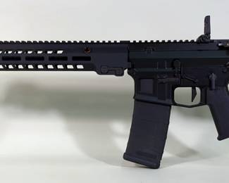 Aero Precision Thunder Ranch TR15 5.56 Nato Rifle SN# TR06590, Flip Up Sights, Adjustable Stock, In Soft Case