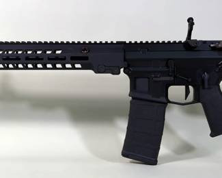 Aero Precision Thunder Ranch TR15 5.56 Nato Rifle SN# TR11223, Flip Up Peep Sights, Adjustable Stock, In Soft Case
