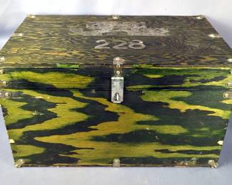 Storage Crate With Insert Tray, 12" X 21" X 12"