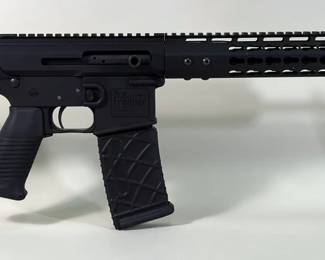 New Frontier Armory LW-15 .556 Nato Rifle SN# NLV01983, Adjustable Stock, Polymer Lower, 16" Pencil Barrel, Bear Creek Upper