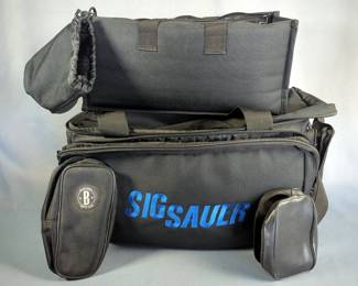 Sig Sauer Range Bag With Removable Inner Bag And Additional Pouches