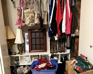 Everything from Christmas bags to hats and sweaters!