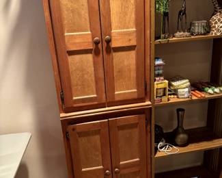 Cabinets and bookcases in multiples.