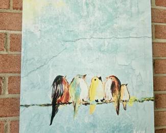 Bird canvas