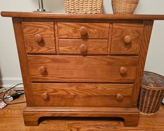 Oak nightstand