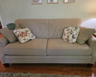 Tan sofa