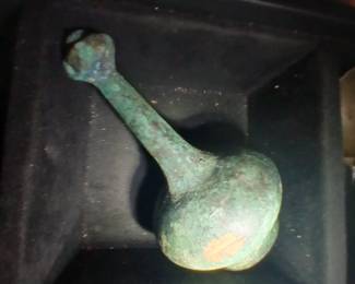 12th c ISLAMIC MINIATURES BRONZE CAST