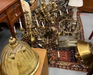 Over 50 lamps of every kind