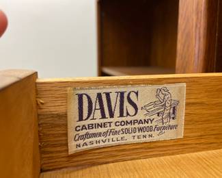 Davis Cabinet Company of Nashville, TN, chest on chest Parliament Pine, dovetailed construction 