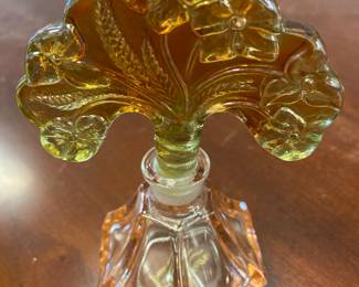 Signed perfume bottle Czech Republic 