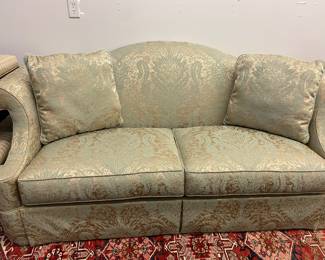Damask sofa Person of High Point, NC