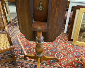 Antique tilt top tripod table