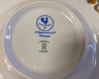 Limoges France China set, details and description coming soon