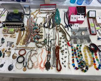 Costume and sterling silver jewelry!