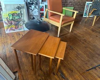 Danish Teak Nesting Tables
