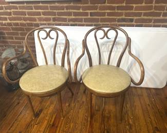 Pair of Thonet Bentwood Chairs 