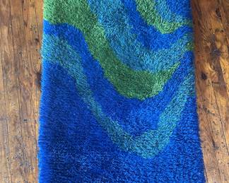 Vintage Rya Rug 