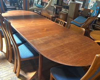 Arne Vodder Sibast Denmark Dining Table 