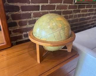 Mid Century Globe 