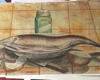 Early watercolor