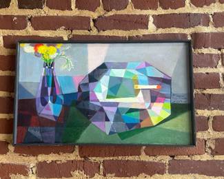 Artwork by local artist, Elliott Twery