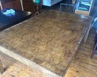 Large Widdicomb Burl Dining Table 