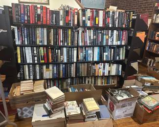 Books, books, and more books! 