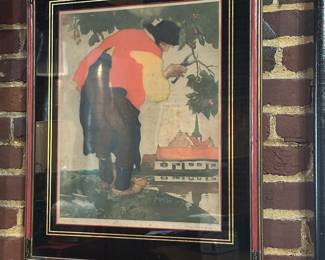 Rare Belgian Print