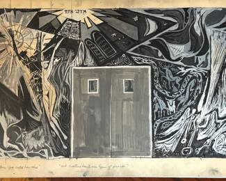 Synagogue Mural Sketches