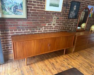 Svend Aage Larsen Faarup Teak Credenza