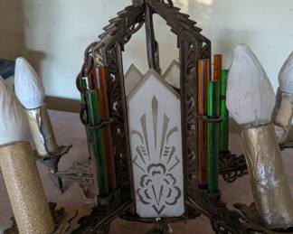 Art deco chandelier 
