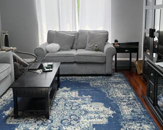 SOFAS & AREA RUGS