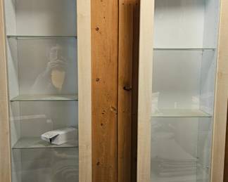 2 of 4 lighted wall displays (Ikea)