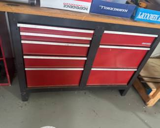 Buy it Now- $150
8 drawer Craftsman tool table 