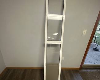Buy it now- $75
Pet Safe doggie door 13.5”wide 80” tall